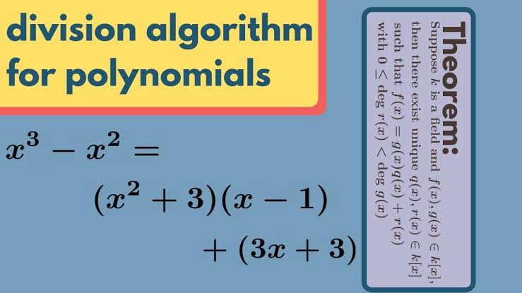 division algorithm for polynomials proof