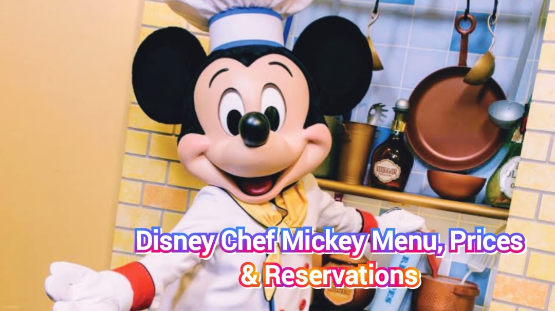 Disney Chef Mickey Menu